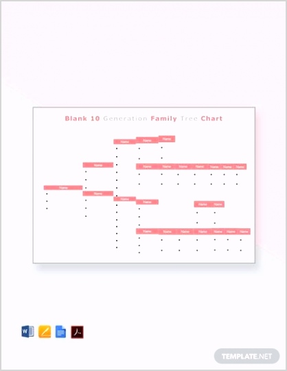 10 Generation Family Tree