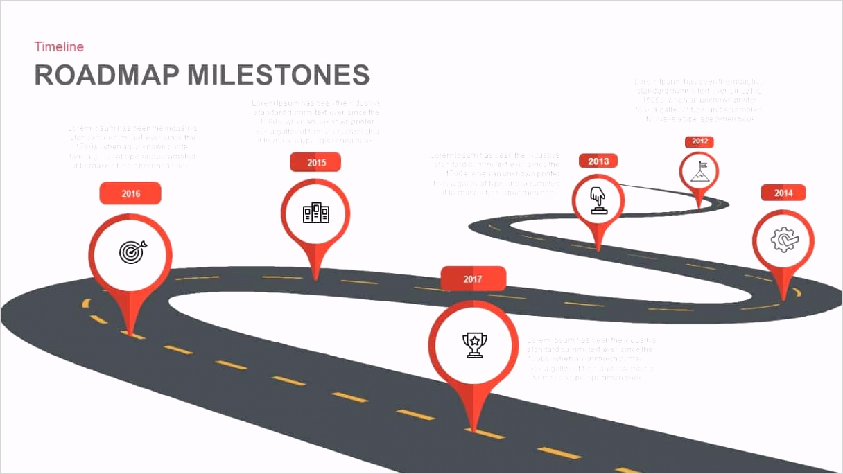 Milestone Roadmap PowerPoint Template and Keynote Slide Roadmap Milestones Powerpoint and Keynote template