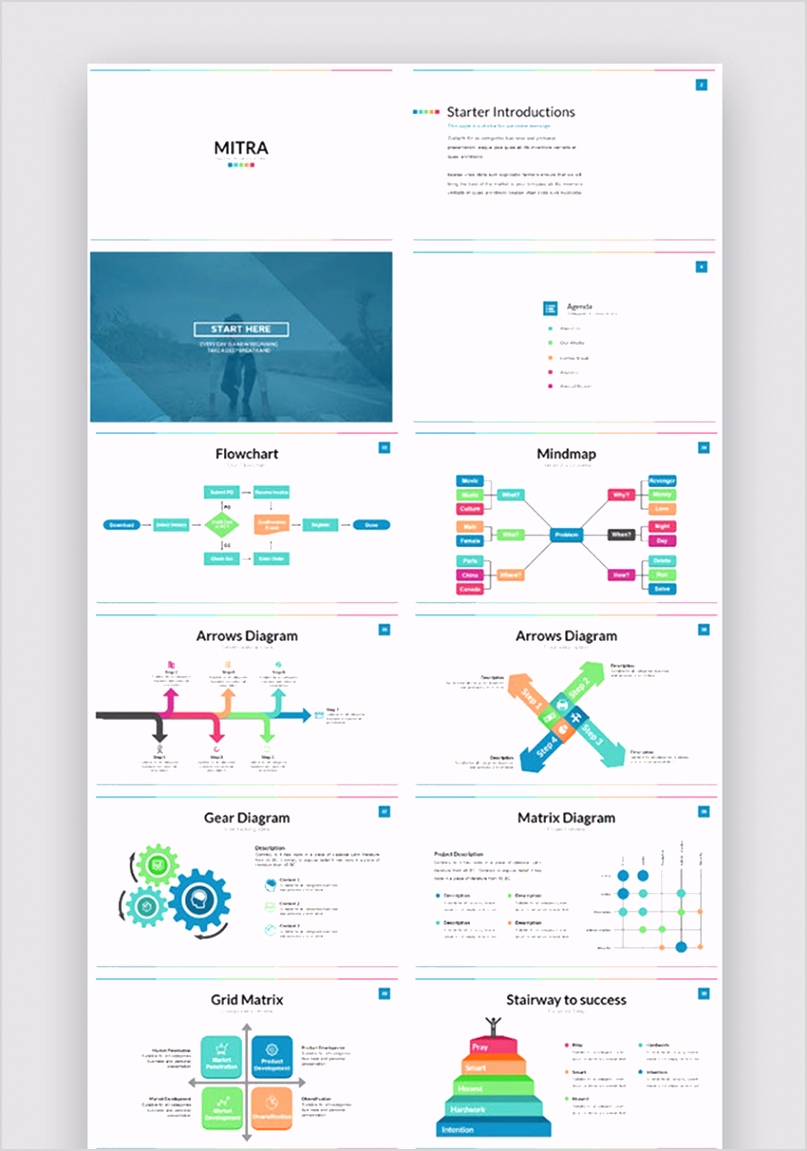 flow chart template powerpoint 7