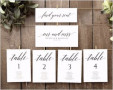Wedding Seat Chart Template