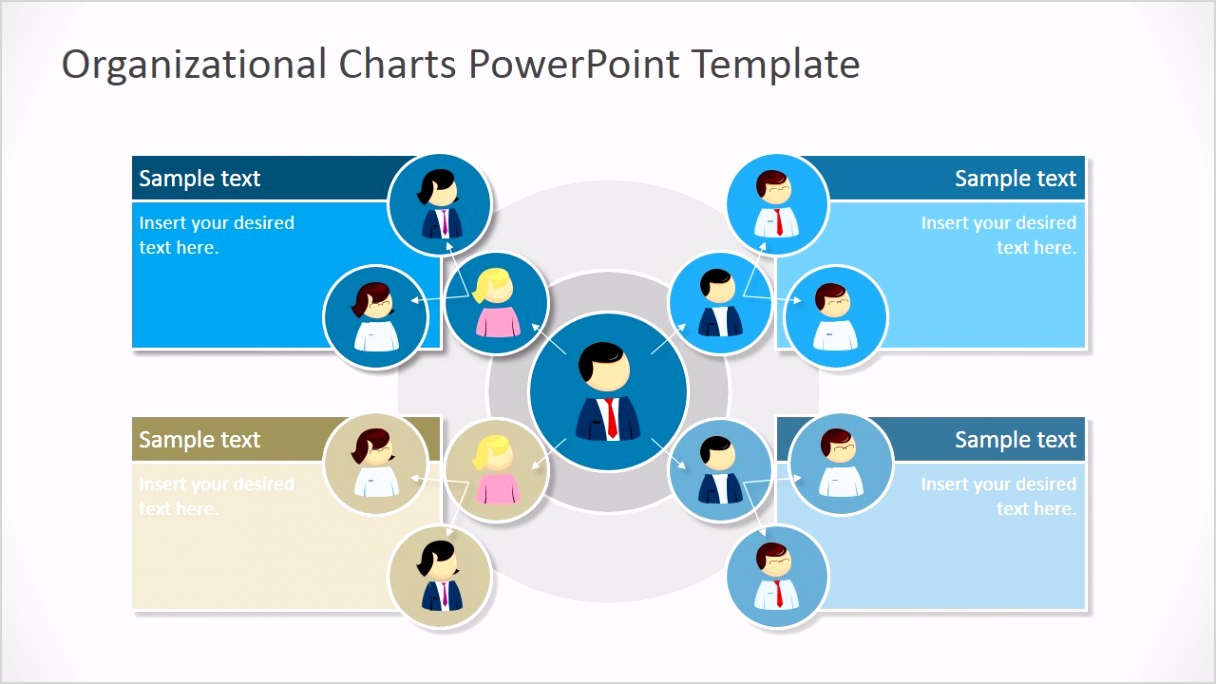 Circular Organizational Chart for PowerPoint SlideModel 7124 02 organizational charts powerpoint template 9