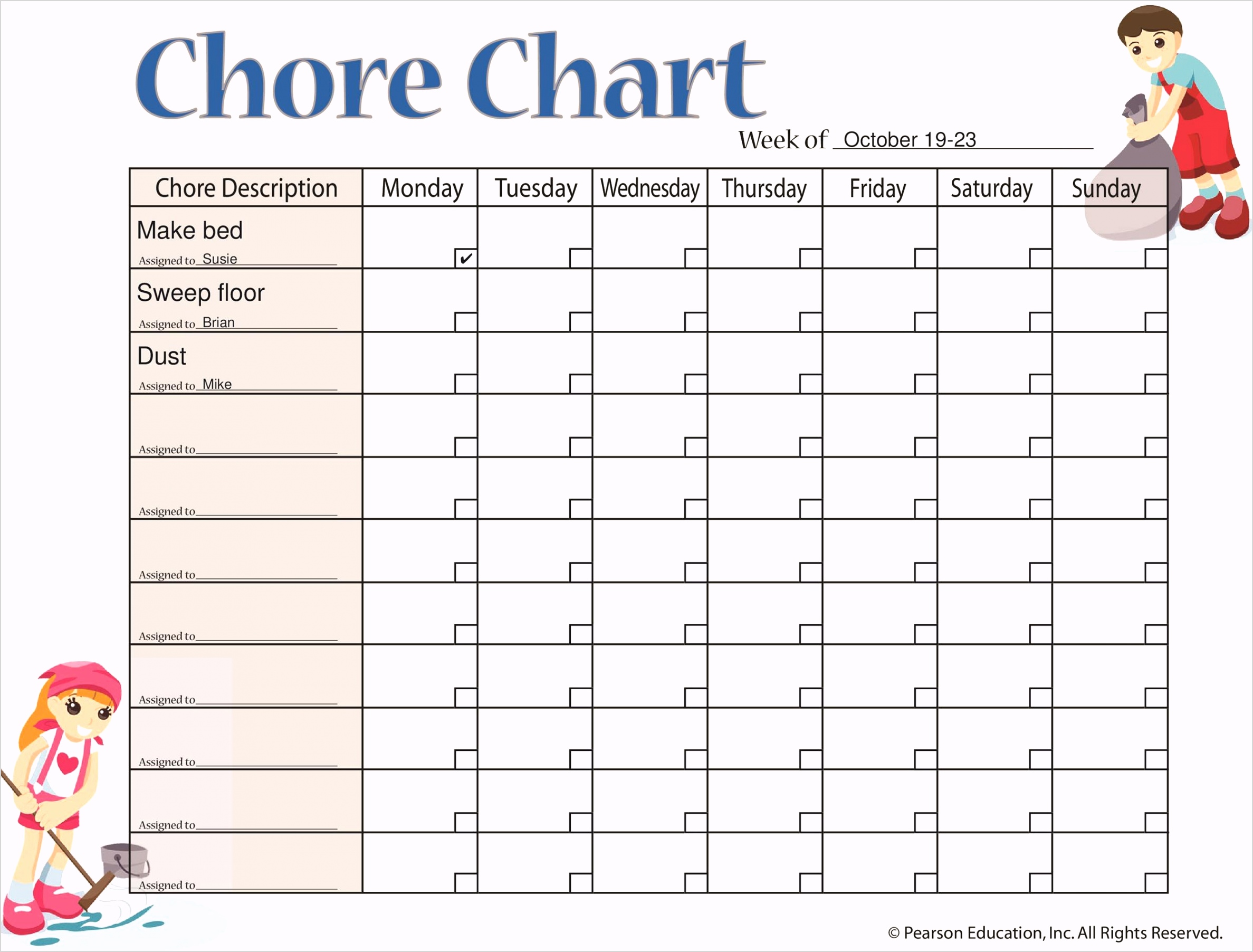 chore chart template 04