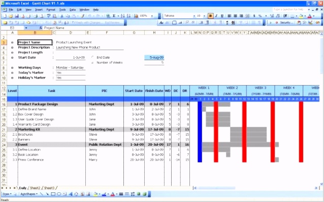 lovely 34 examples office timeline gantt chart excel template shee