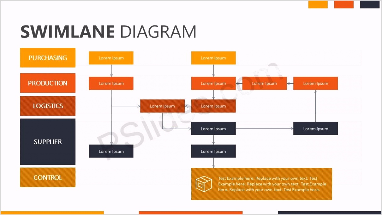Swimlane Template Slide 1 1