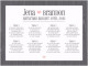 Wedding Seating Chart Template Free Printable