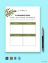 Potluck Sign Up Sheet Templates