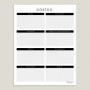Printable Grocery List Templates